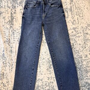 Kensie VintageLuxe “The Ella” High Rise Straight Jeans
